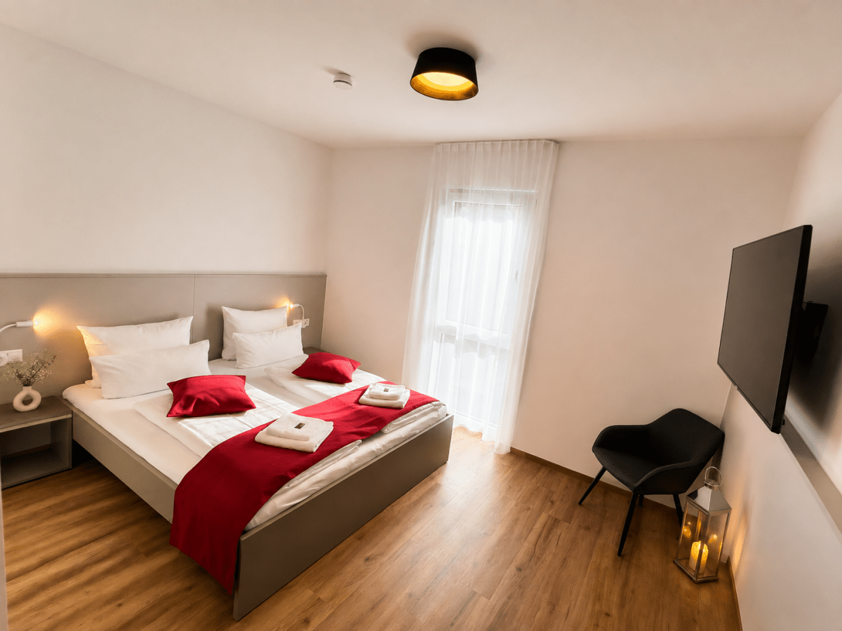 Doppelzimmer Superior - HOTEL FALKEN Hechingen
